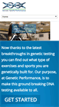 Mobile Screenshot of geneticperformance.com